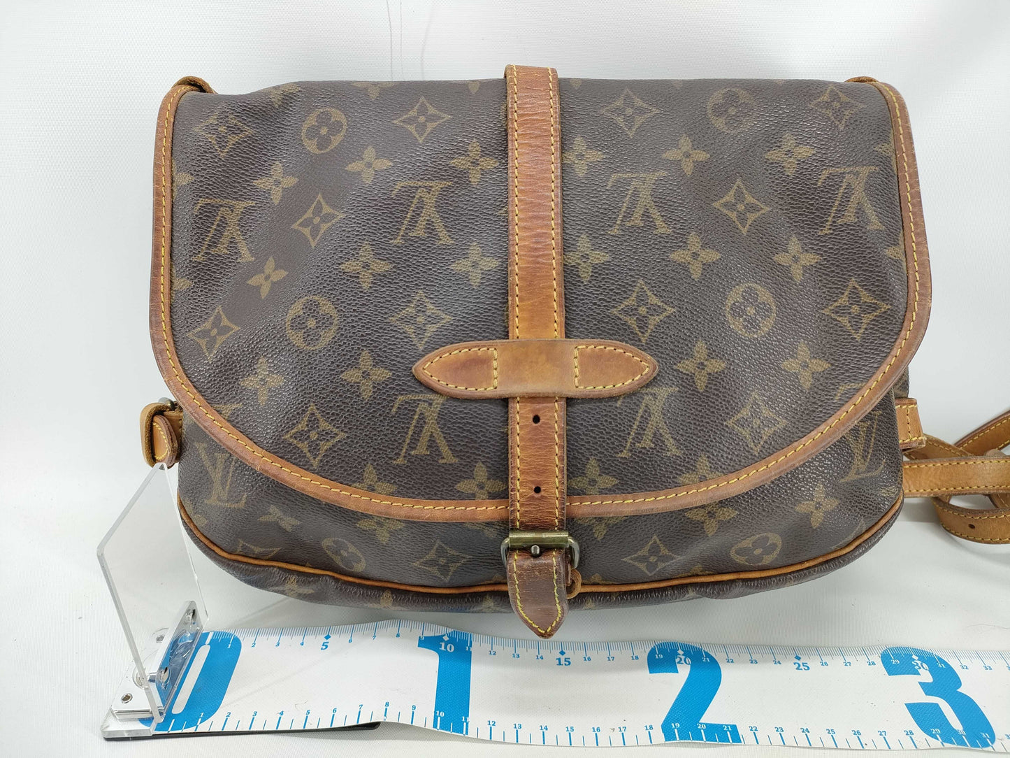 LOUIS VUITTON Monogram Vuitton Saumur Shoulder Bag