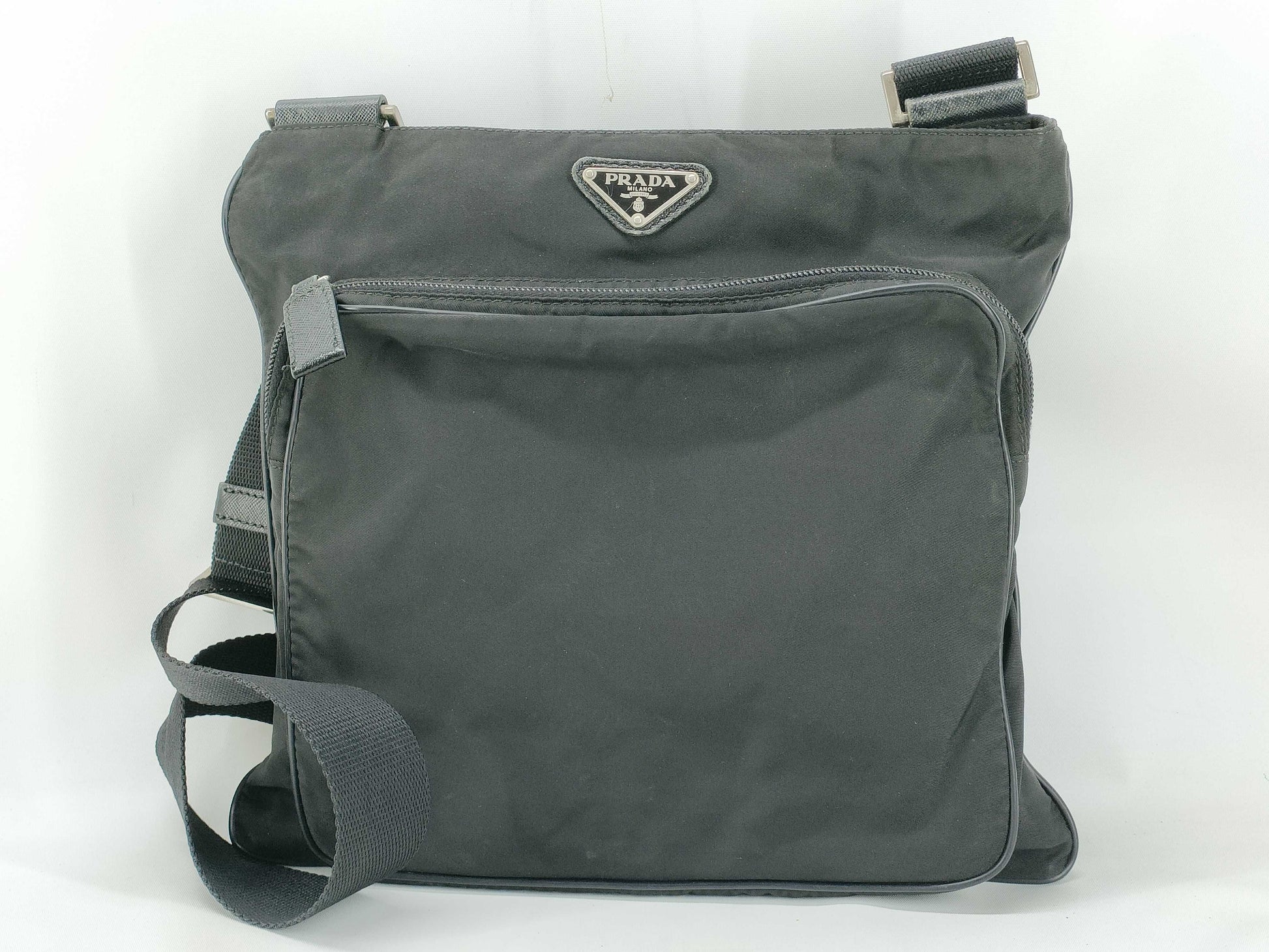 PRADA Nylon Prada Tesuto Nylon Body Bag Shoulder Bag