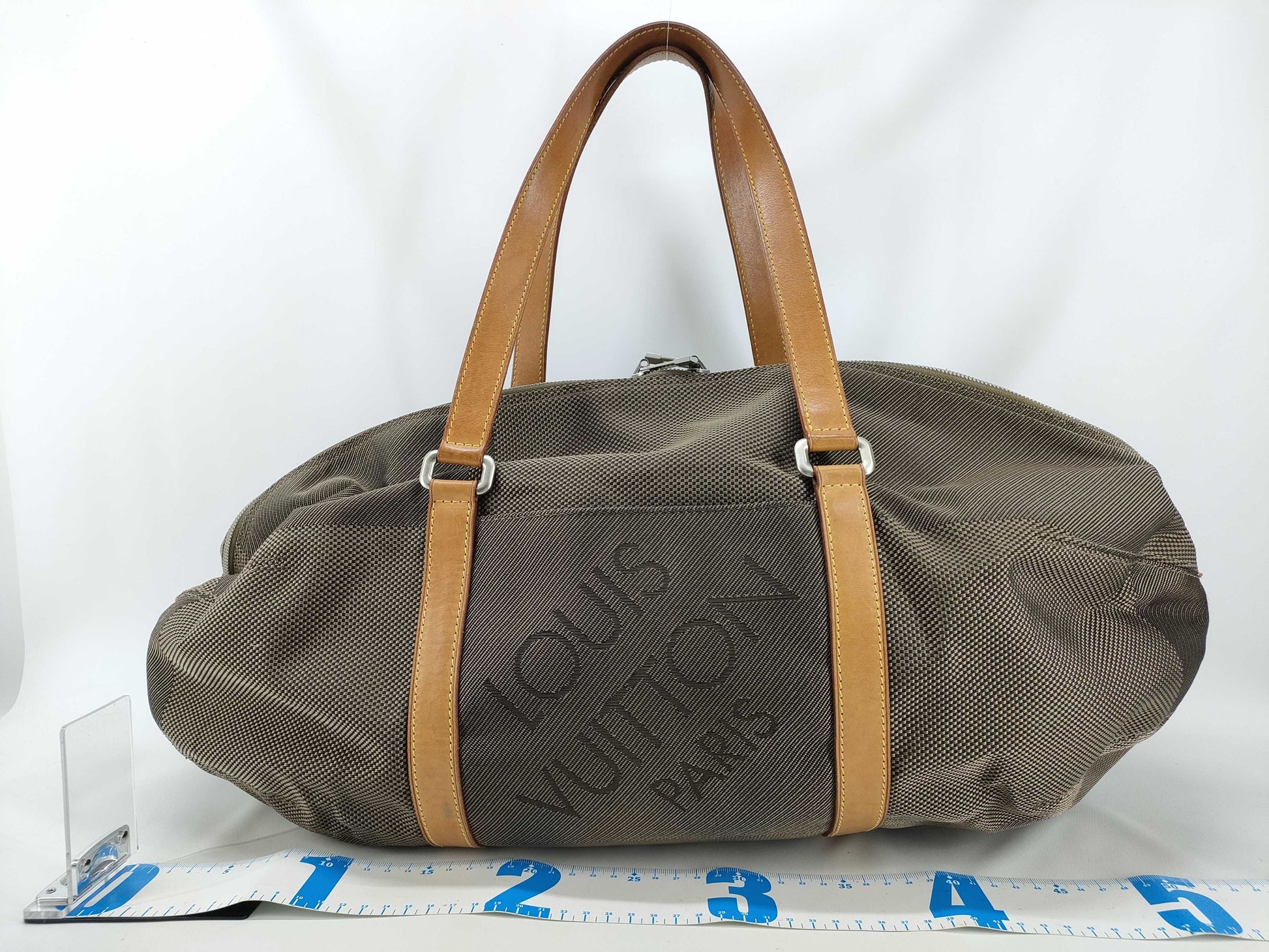 LOUIS VUITTON Louis Vuitton Damierjean Atacan M93064 SP0084 Boston Bag