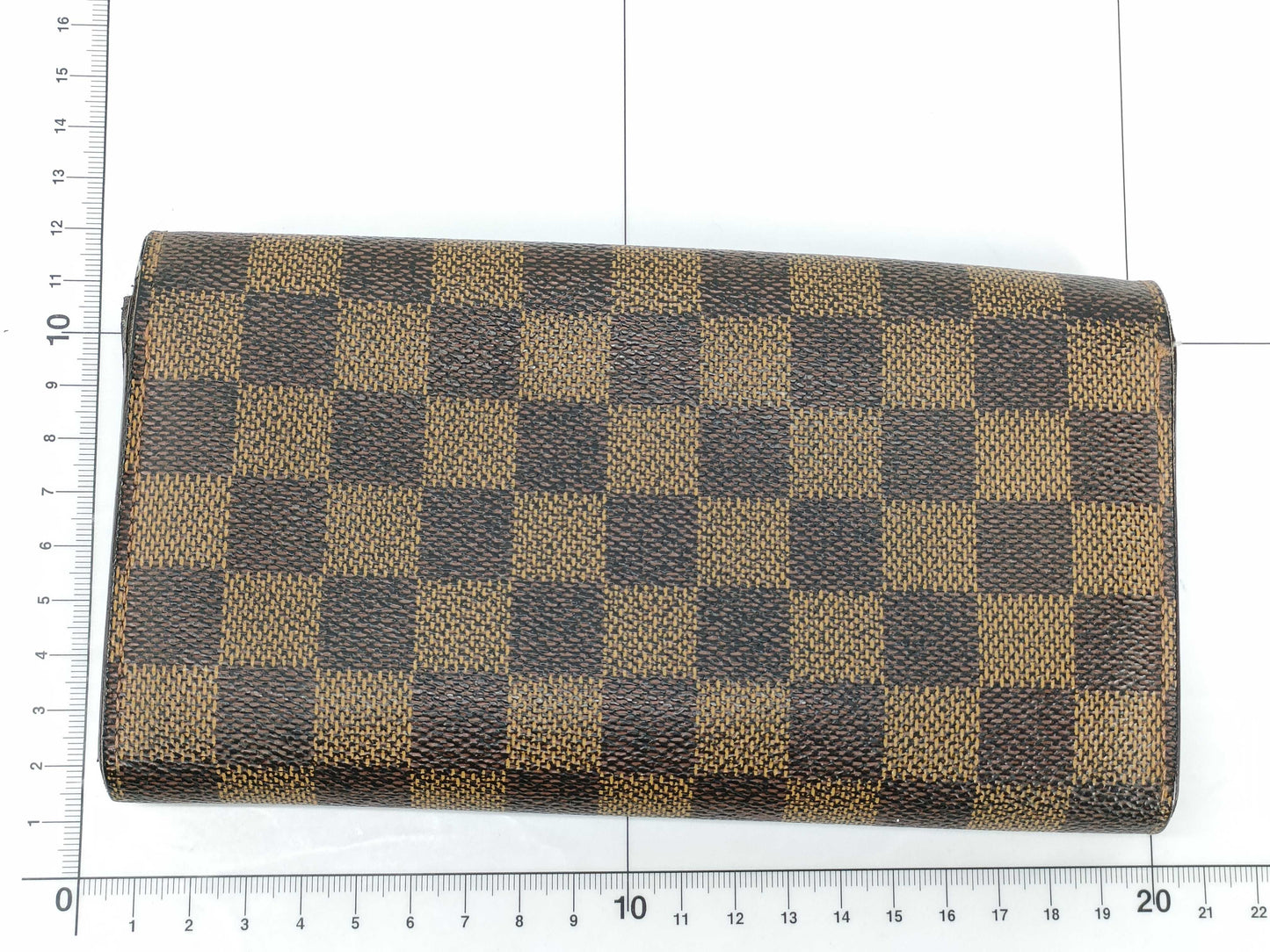 LOUIS VUITTON Damier Louis Vuitton Damier Portefeuille Sara Wallet