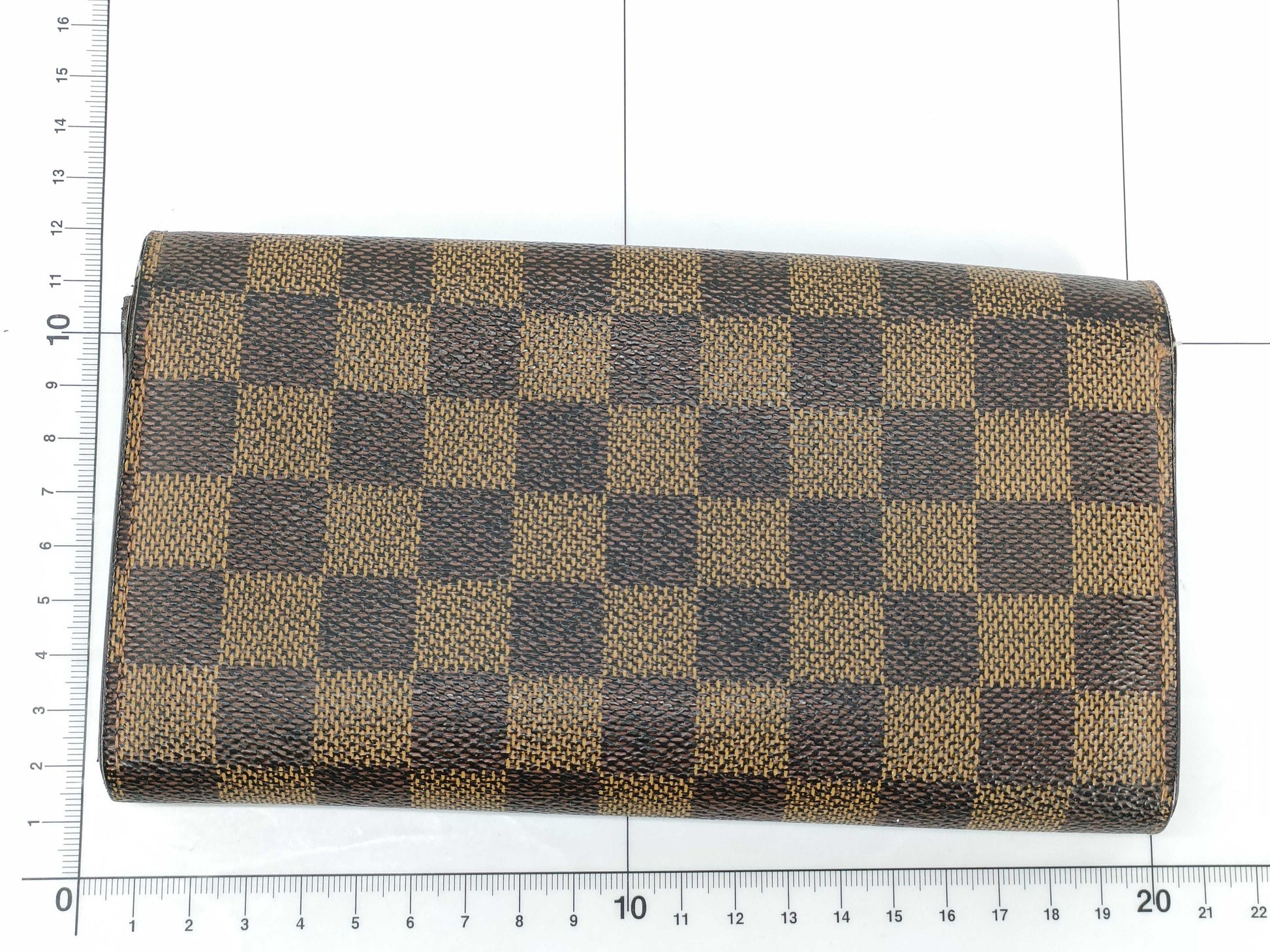 LOUIS VUITTON Damier Louis Vuitton Damier Portefeuille Sara Wallet