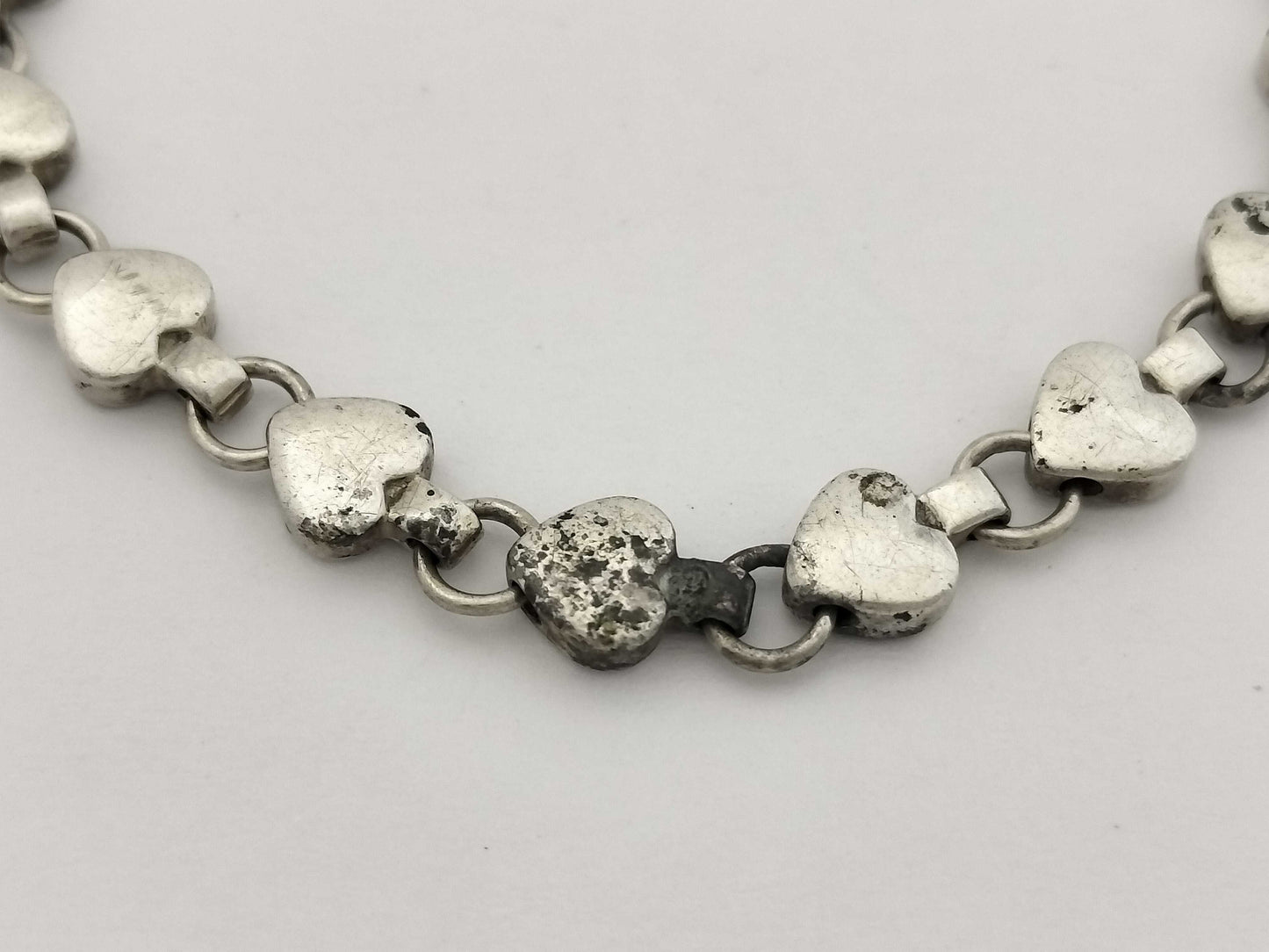 Tiffany & Co. SV925 Puff Heart Bracelet 12.5g Bracelet/Bangle