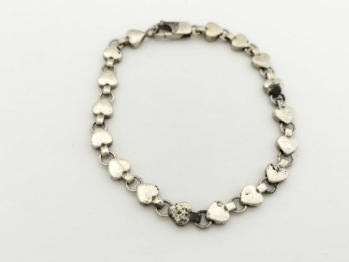 Tiffany & Co. SV925 Puff Heart Bracelet 12.5g Bracelet/Bangle