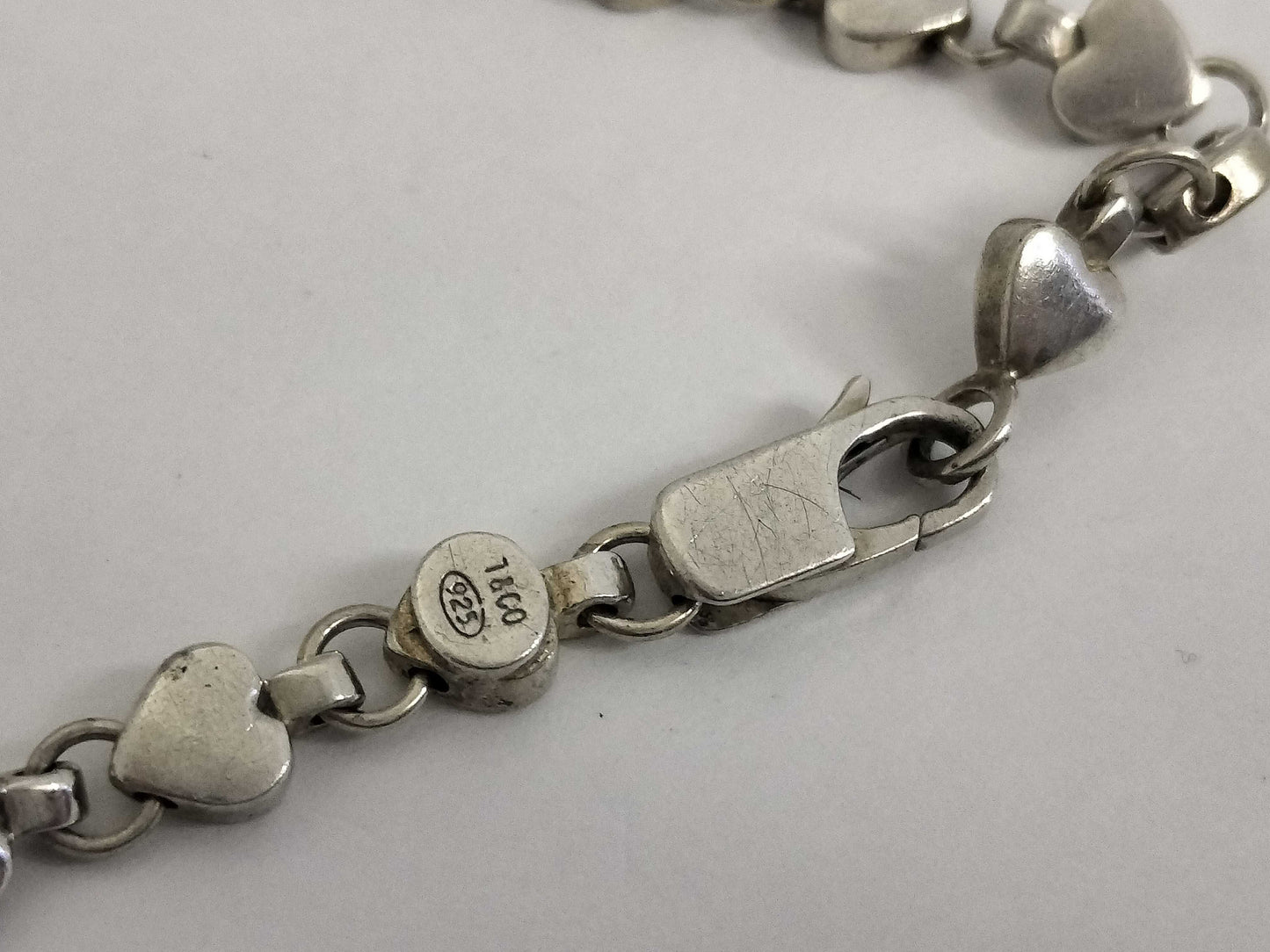 Tiffany & Co. SV925 Puff Heart Bracelet 12.5g Bracelet/Bangle