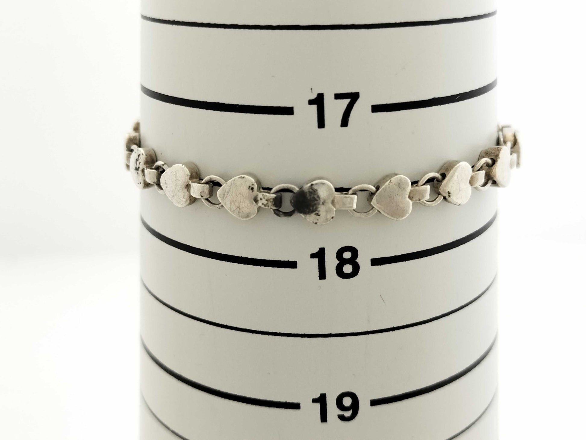 Tiffany & Co. SV925 Puff Heart Bracelet 12.5g Bracelet/Bangle