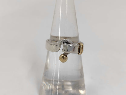 Tiffany&Co. Knot Combi K18 925 Ring 4.3g Ring