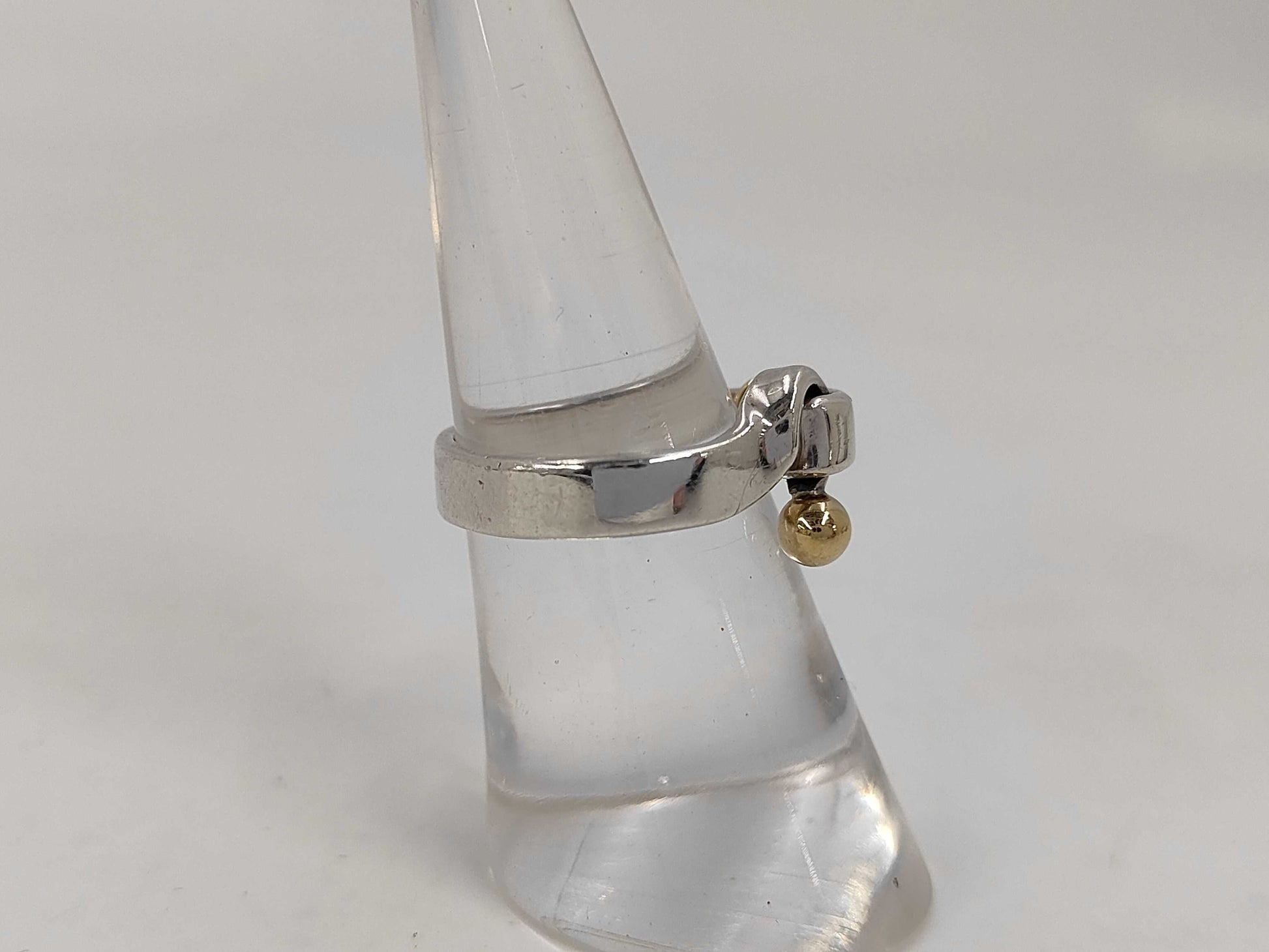 Tiffany&Co. Knot Combi K18 925 Ring 4.3g Ring