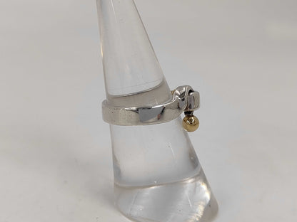 Tiffany&Co. Knot Combi K18 925 Ring 4.3g Ring