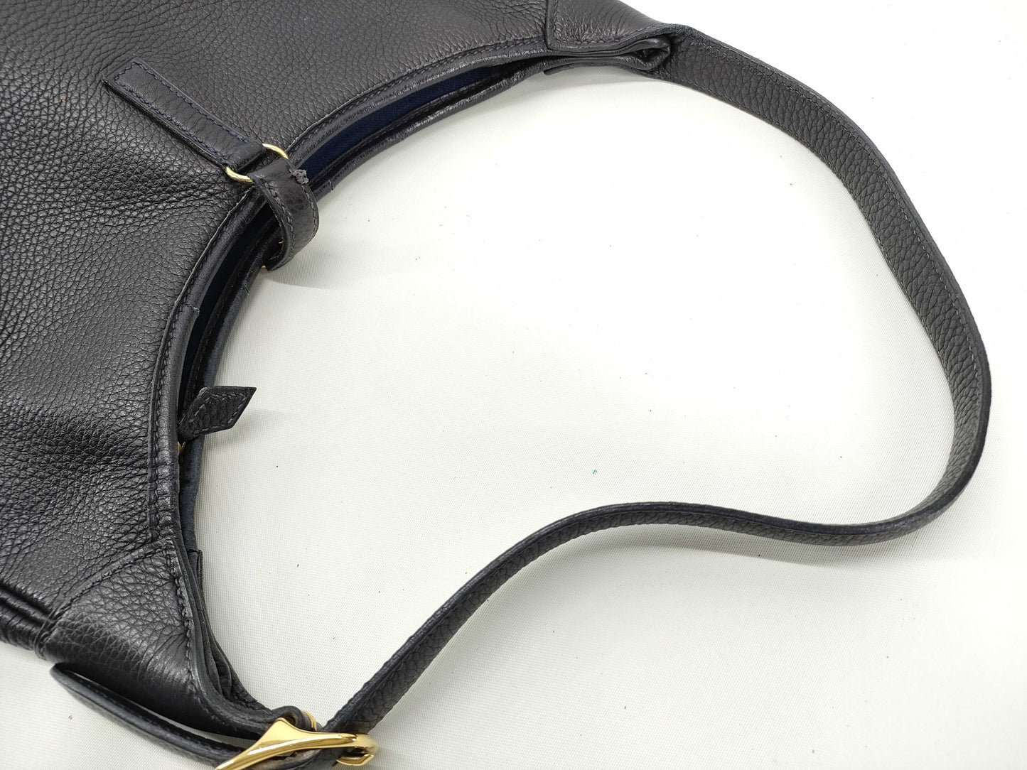 HERMES Trim 31 Trion Black B□ Mark 1998 Shoulder Bag