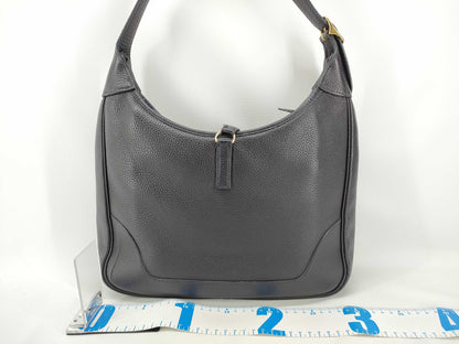 HERMES Trim 31 Trion Black B□ Mark 1998 Shoulder Bag