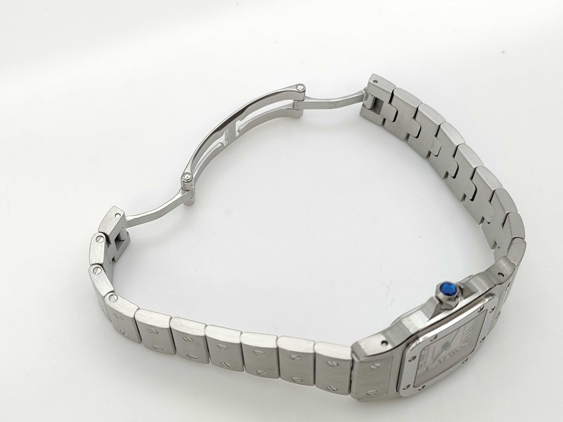 Cartier Santos Galbe SM W20056D6 1565 396533CE Quartz Women's Watch