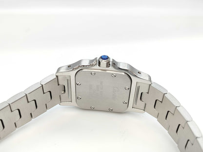 Cartier Santos Galbe SM W20056D6 1565 396533CE Quartz Women's Watch