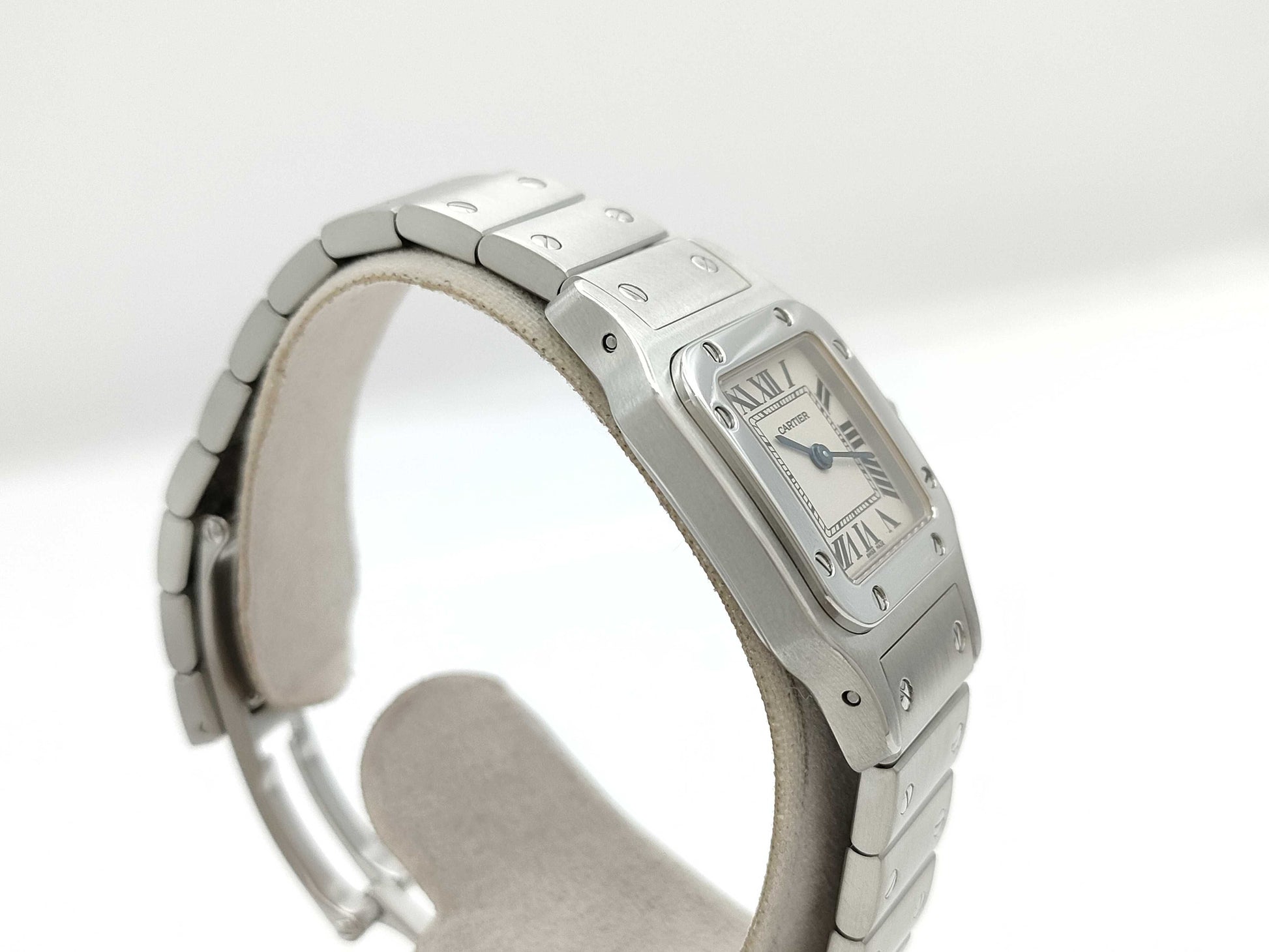 Cartier Santos Galbe SM W20056D6 1565 396533CE Quartz Women's Watch