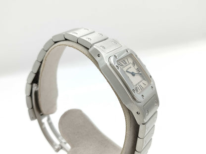Cartier Santos Galbe SM W20056D6 1565 396533CE Quartz Women's Watch
