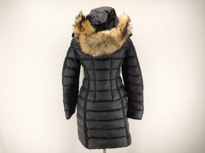 MONCLER Elmifer #00 Women's Long Black Jacket