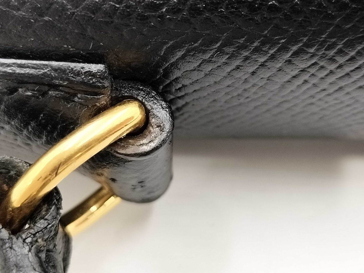 HERMES Kelly 32 Epson Handbag