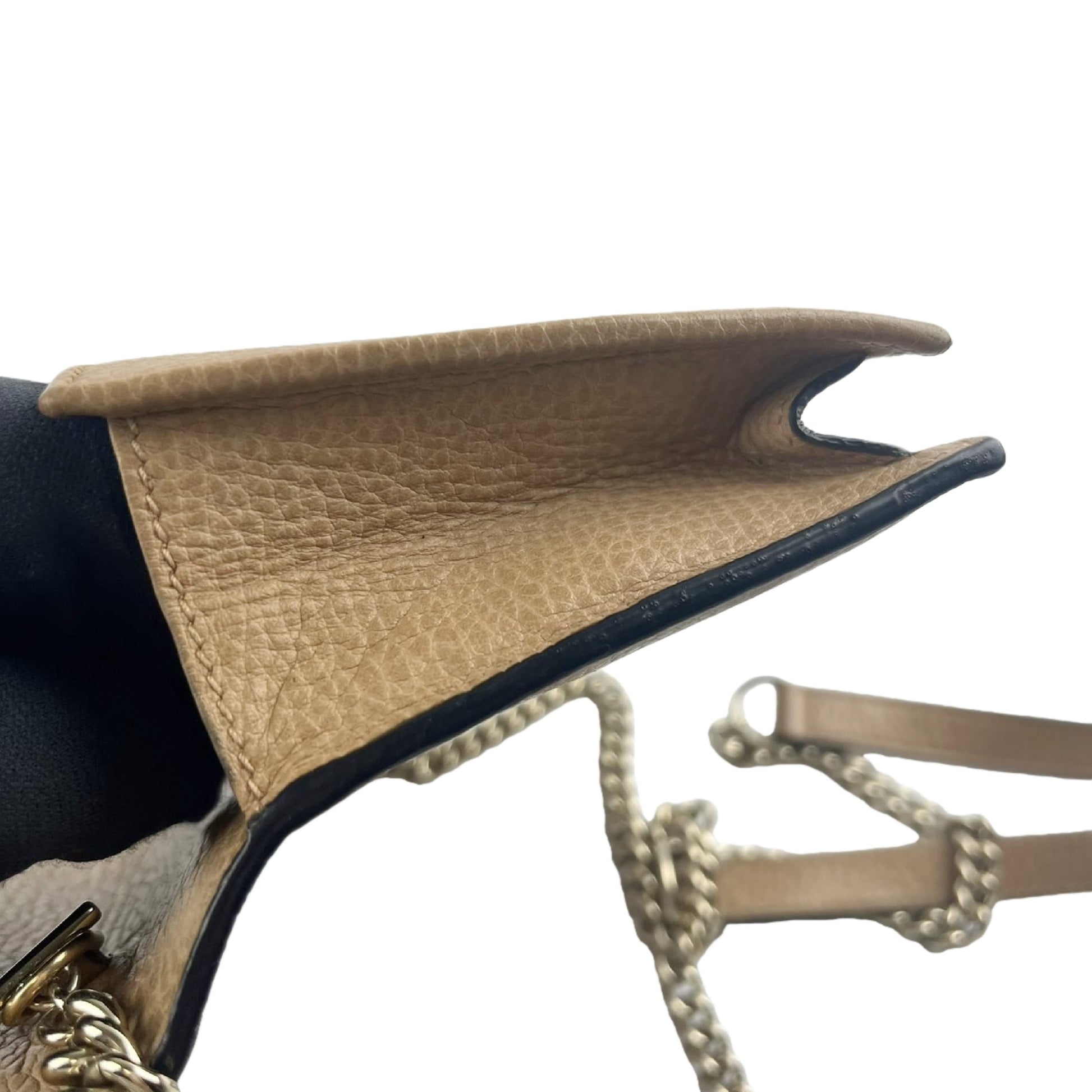 GUCCI Interlocking Chain Shoulder Wallet Shoulder Bag