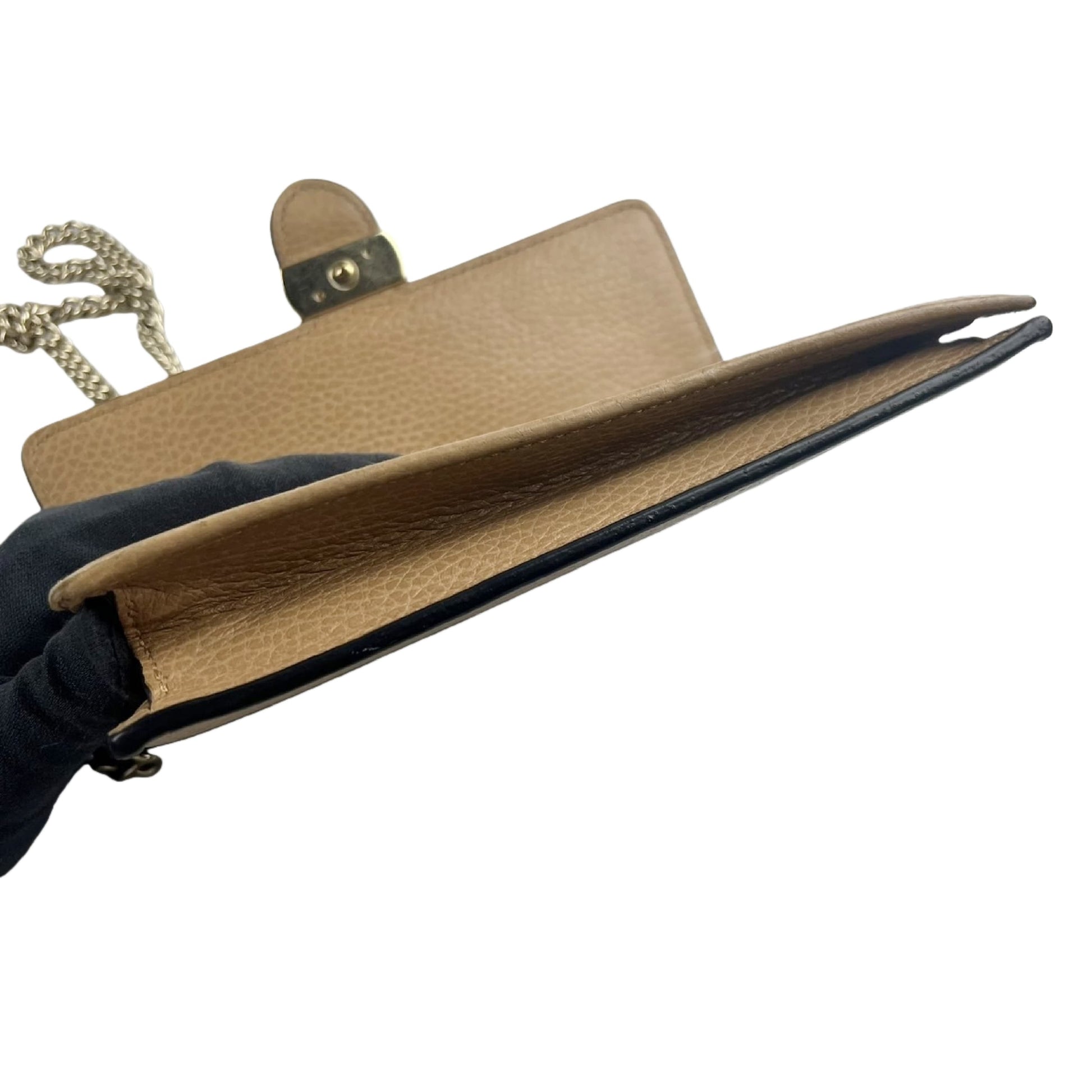 GUCCI Interlocking Chain Shoulder Wallet Shoulder Bag