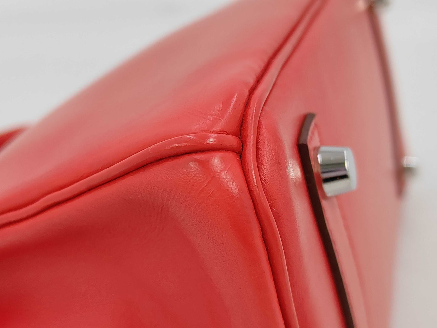 HERMES Birkin 25 Bougainvillea Handbag