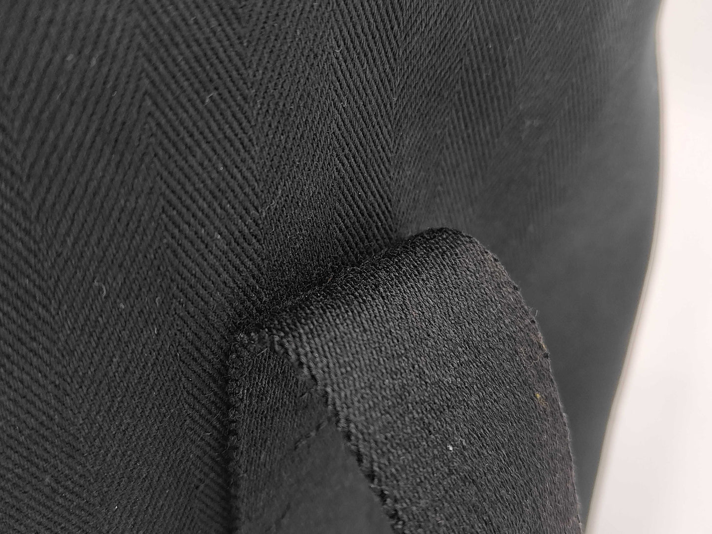 Hermes Valparaiso MM Canvas x Leather Black SV Fittings Tote Bag