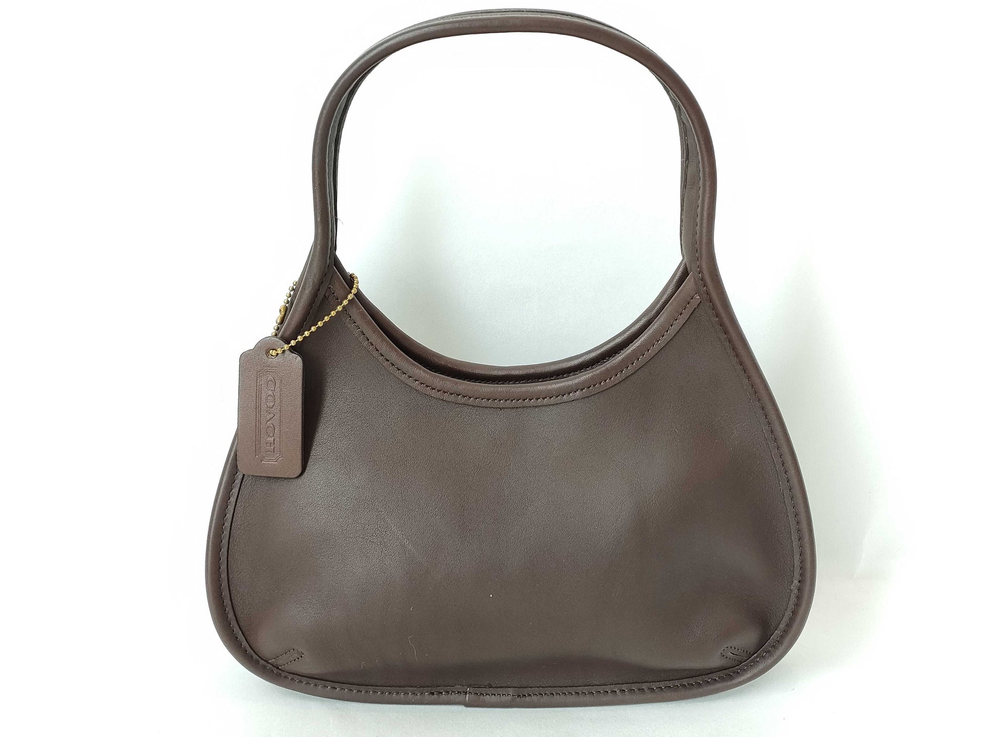 COACH Old Coach Handbag Leather Brown Handbag