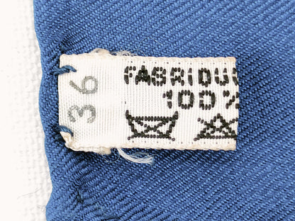 HERMES Carré Hermès Carré 90 SEQUENCES Silk Blue Multi Other Accessories