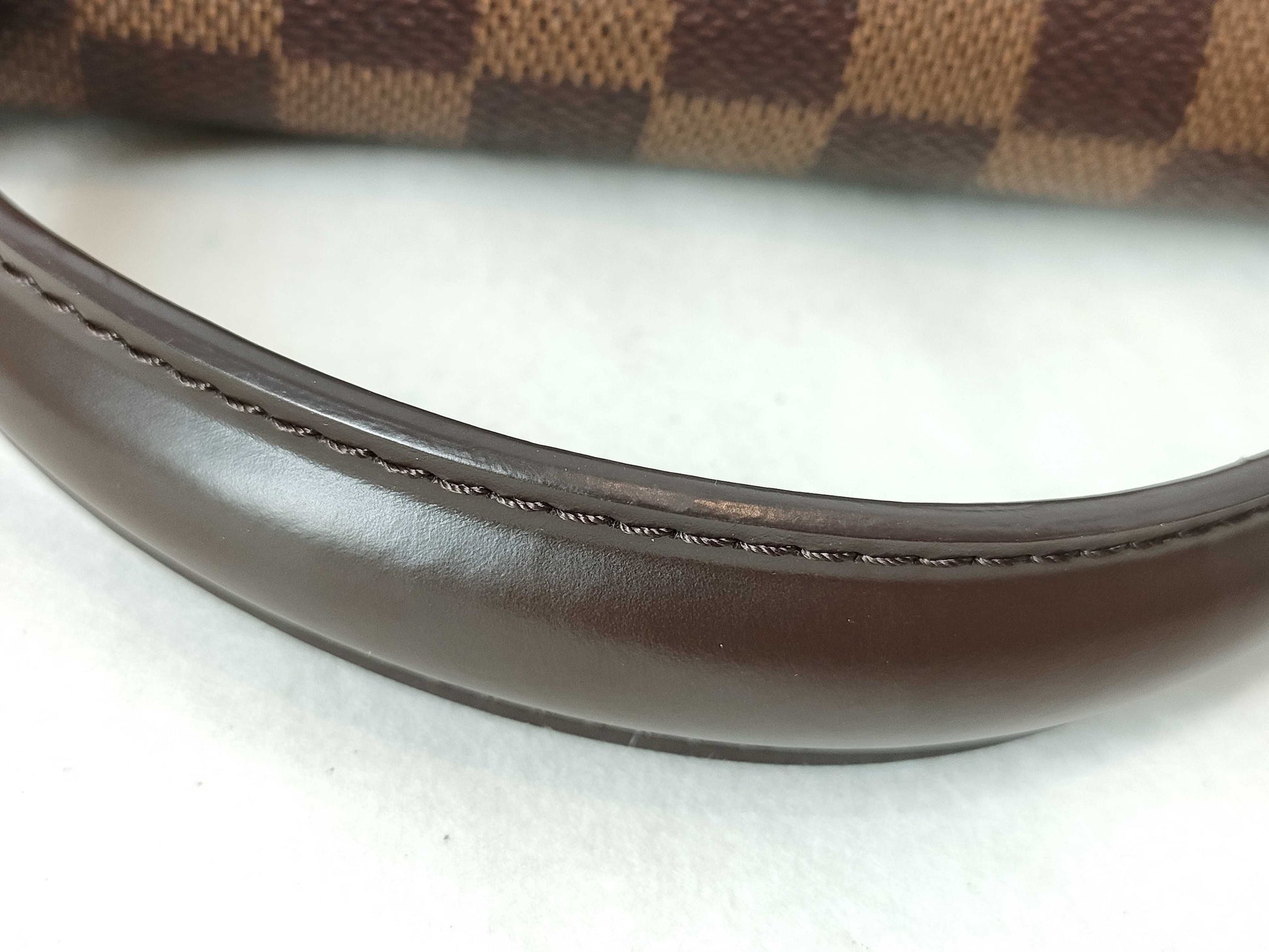 LOUIS VUITTON Damier Bergamo MM N41168 FL2141 Handbag