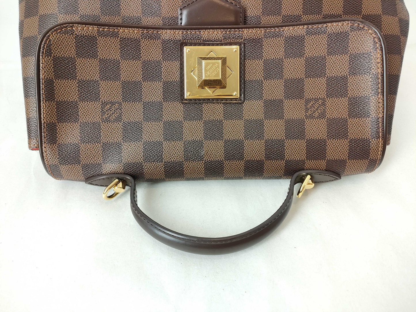 LOUIS VUITTON Damier Bergamo MM N41168 FL2141 Handbag