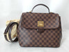 LOUIS VUITTON Damier Bergamo MM N41168 FL2141 Handbag