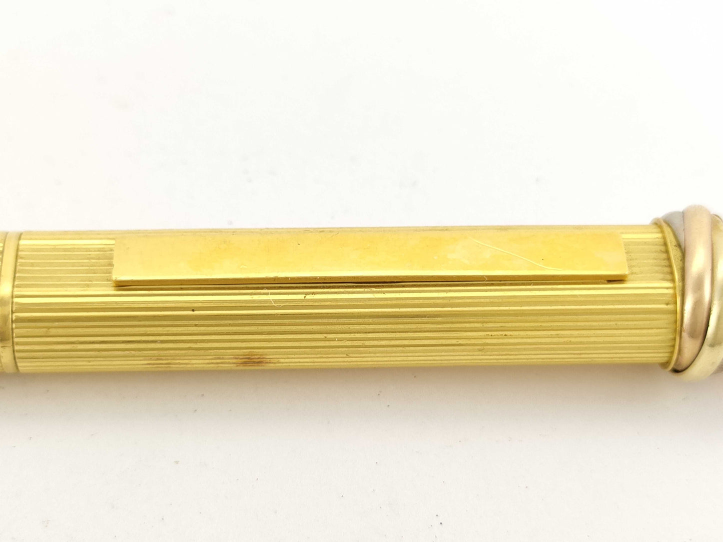 Cartier Trinity Cartier Vintage Trinity Ballpoint Pen GP Gold Pen/Fountain Pen