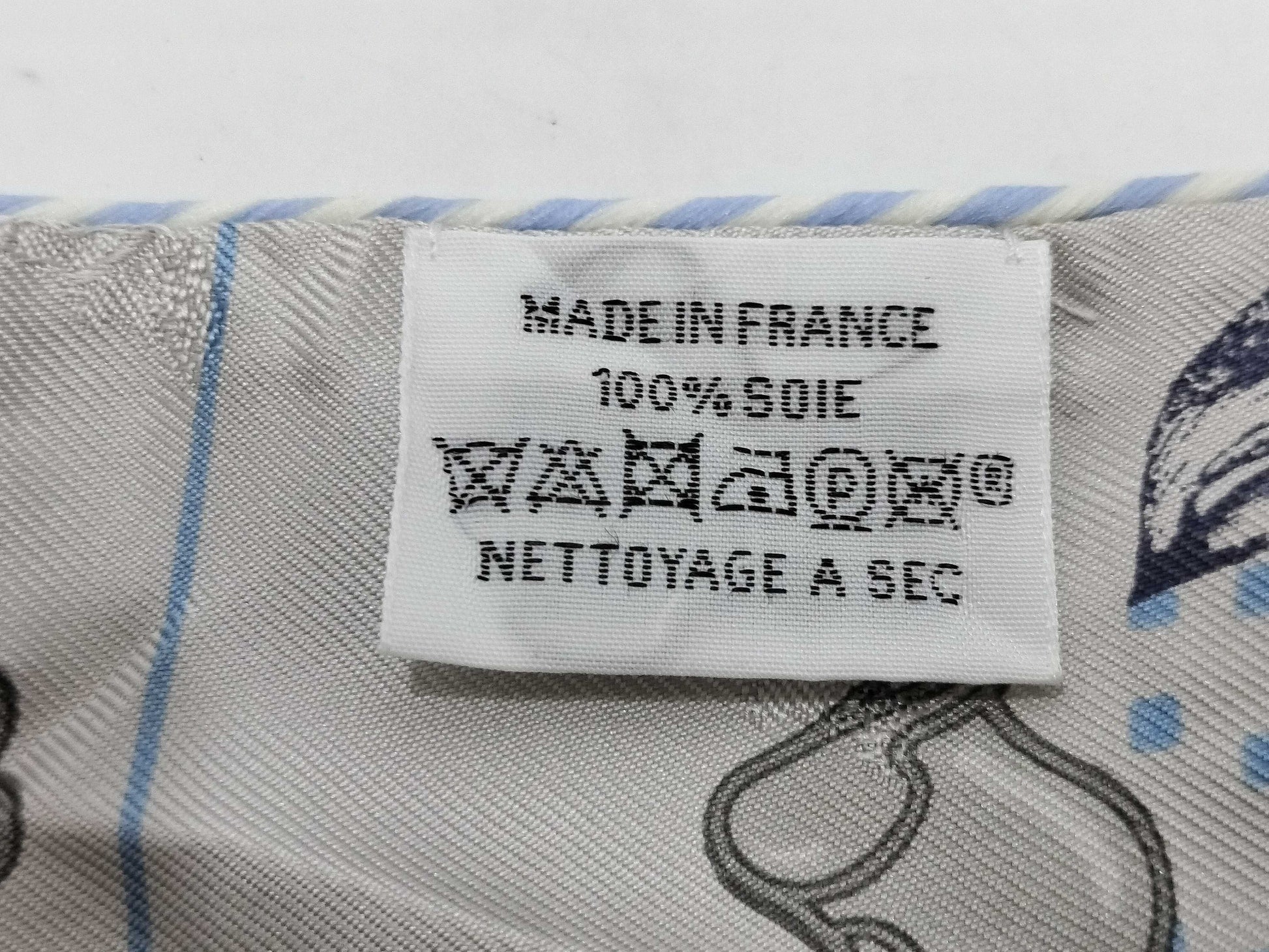 HERMES Twilly Hermès Twilly Garde Robe Pop Silk Argento x Multicolor Scarf