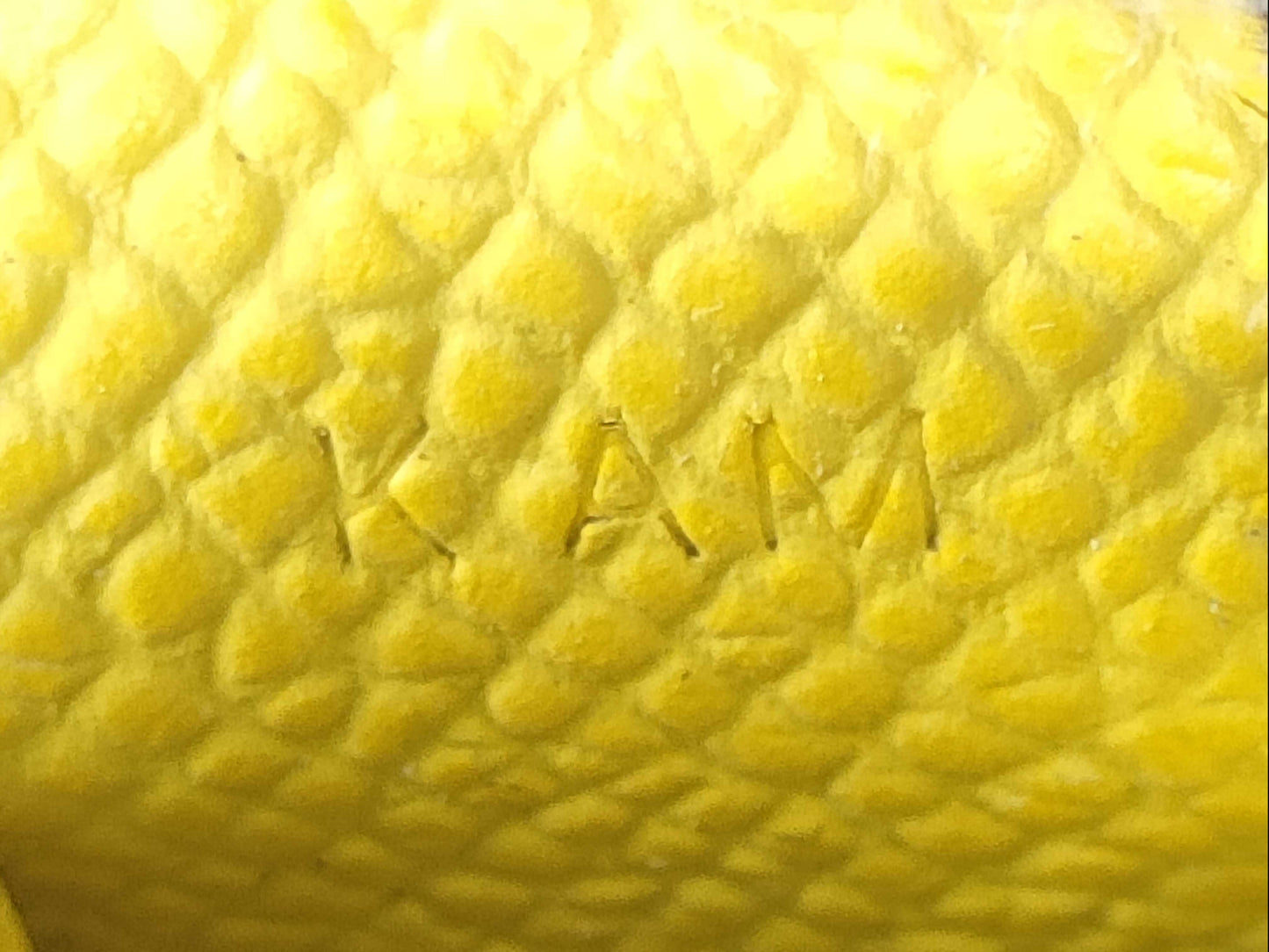 HERMES Poisson Charm Epsom x Anjou Milo Jaune Naples x Clé x Vert Cricket K Stamp Charm