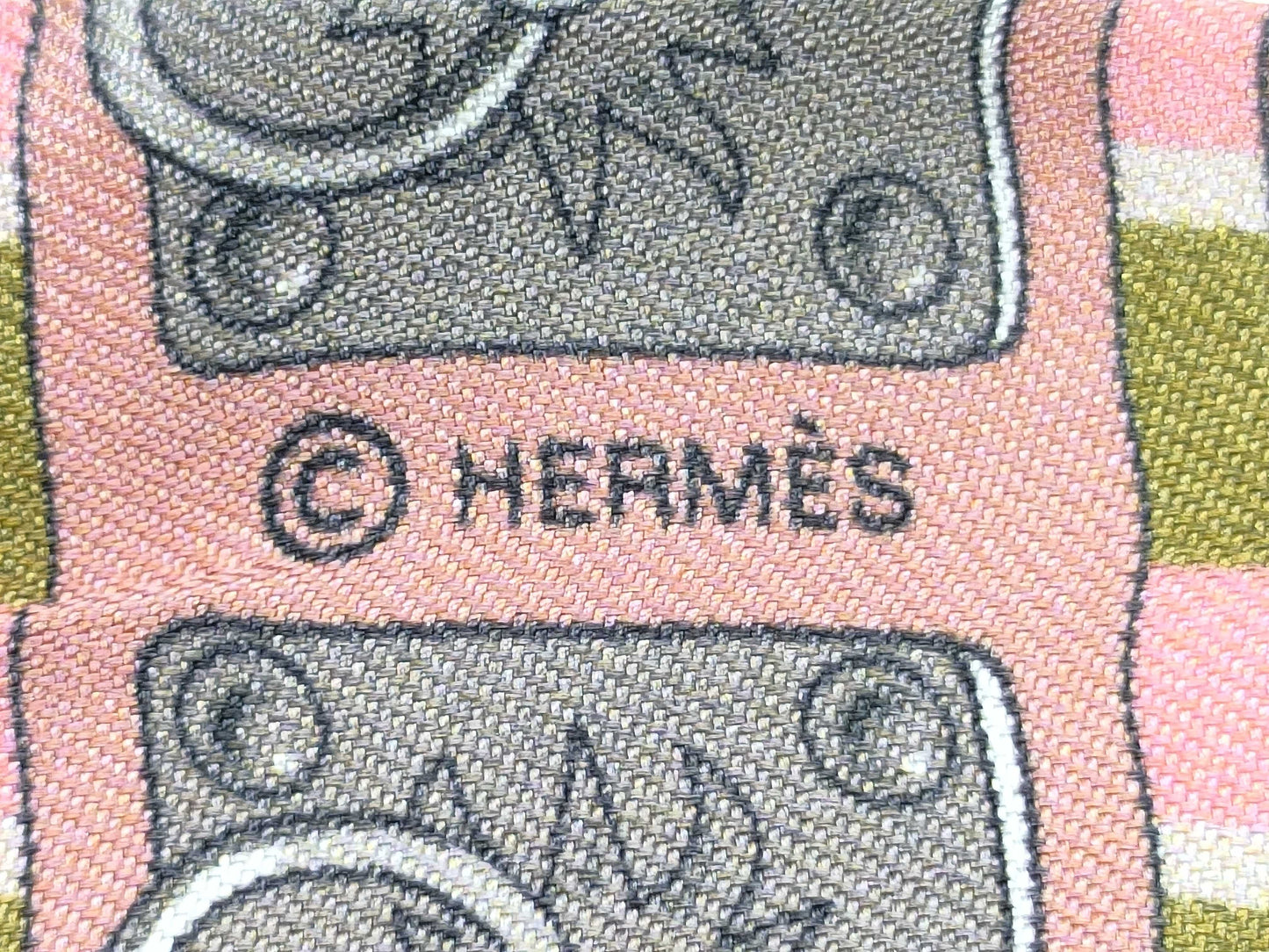 HERMES Twilly Hermes Twilly COLLIERS DE CHIENS Silk Red Multi Other Accessories