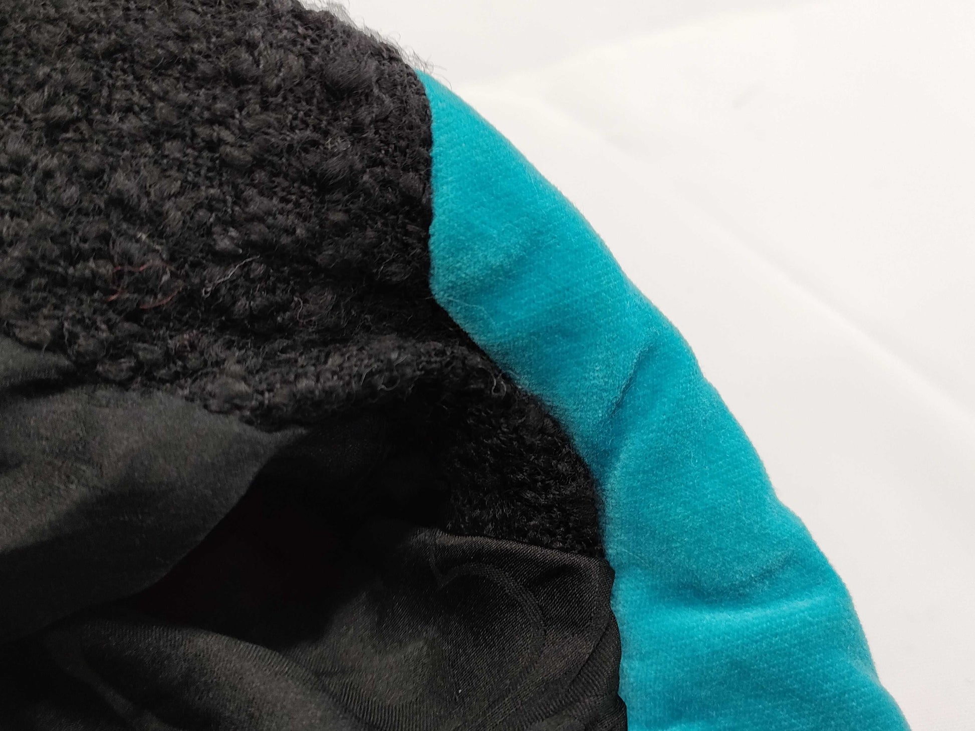 CHANEL Fall/Winter Wool Jacket, Black/Blue, #36 07A