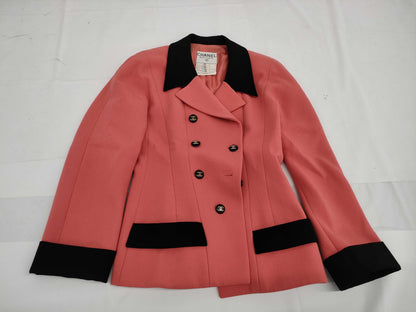 CHANEL Fall/Winter Wool Jacket, Pink, #38