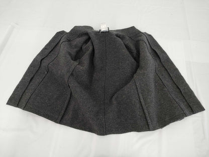 CHANEL Fall/Winter Wool Coat, Dark Gray, #38, 99A