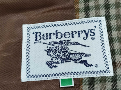 Burberrys Fall/Winter Check Jacket Wool Beige Multi Jacket