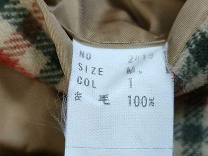 Dior Fall/Winter Jacket Wool Beige x Orange x Green #M Jacket