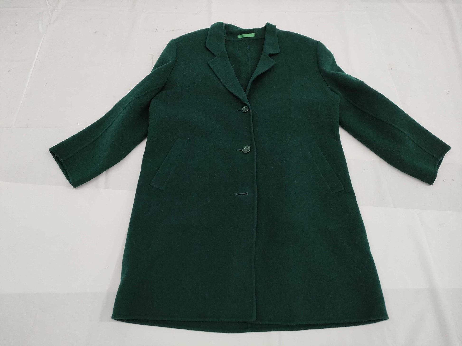 Burberrys Fall/Winter Coat Wool x Nylon Green C-TK83 Coat