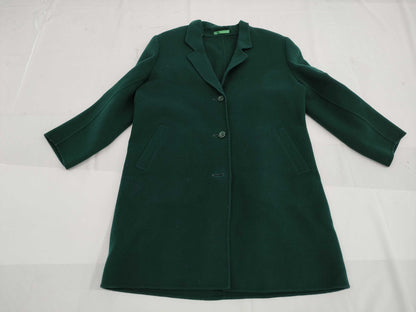 Burberrys Fall/Winter Coat Wool x Nylon Green C-TK83 Coat