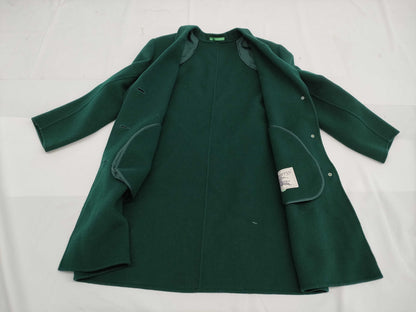 Burberrys Fall/Winter Coat Wool x Nylon Green C-TK83 Coat