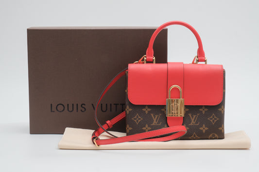 LOUIS VUITTON LOUIS VUITTON Monogram M44322 Monogram Rocky BB Kokurico RFID Response Verified with Shoulder Strap, Box, and Storage Bag Handbag Shoulder Bag