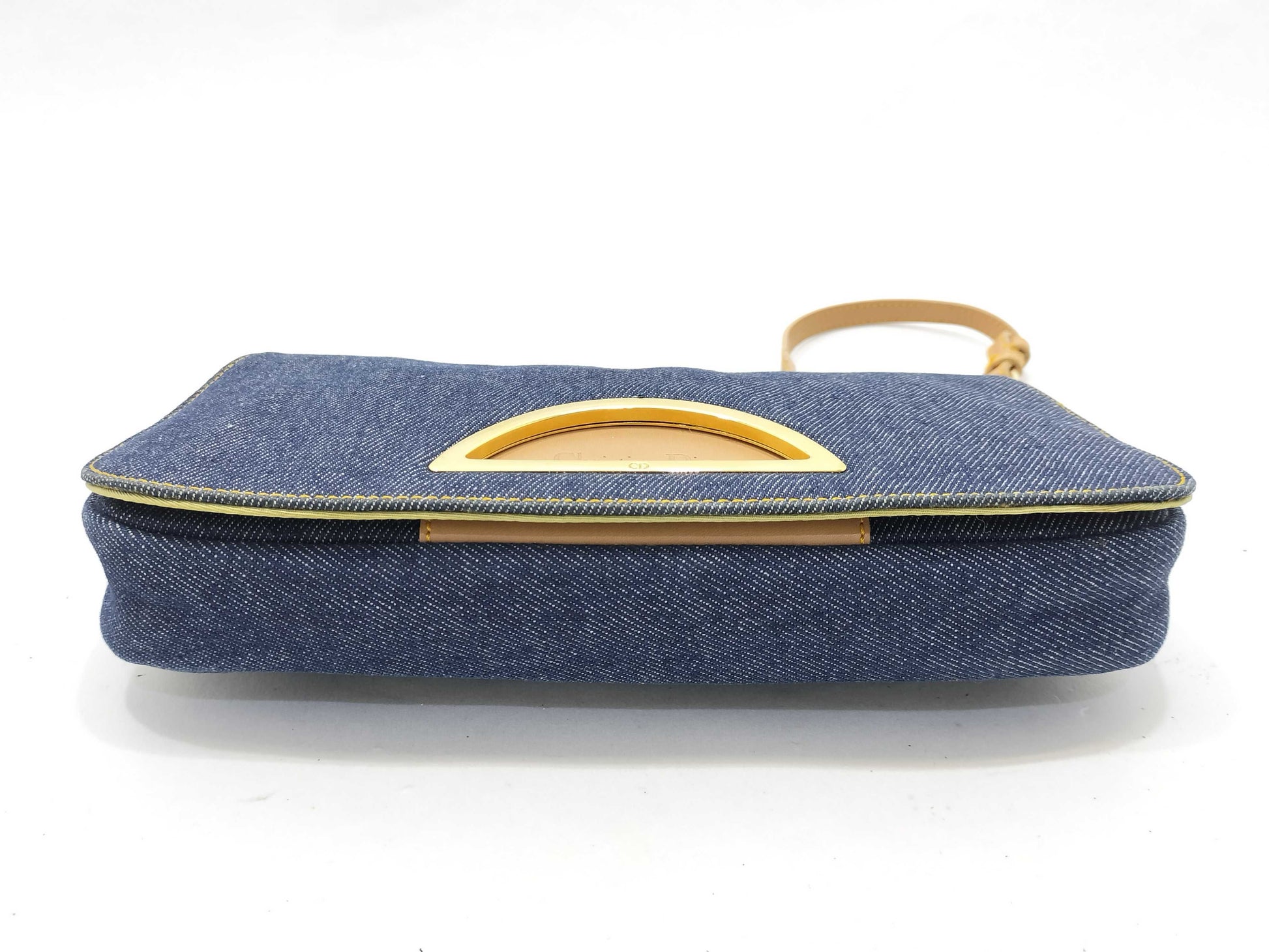 Dior Dior Handbag Maris Pearl Denim Shoulder Bag