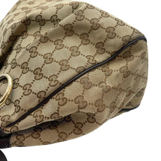 GUCCI Gucci Canvas Purse Handbag Handbag