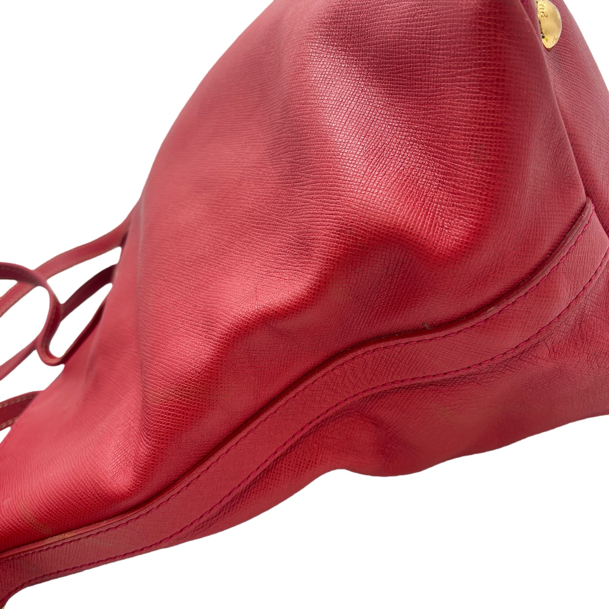 PRADA Leather 2-way Shoulder Bag Shoulder Bag