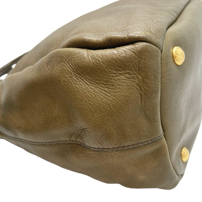 PRADA Leather 2-way Shoulder Bag Shoulder Bag