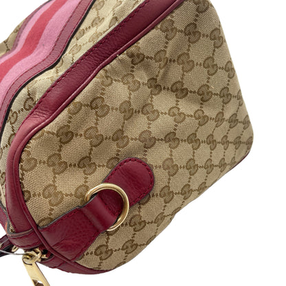 GUCCI Gucci Canvas 2-way Shoulder Bag Boston Bag