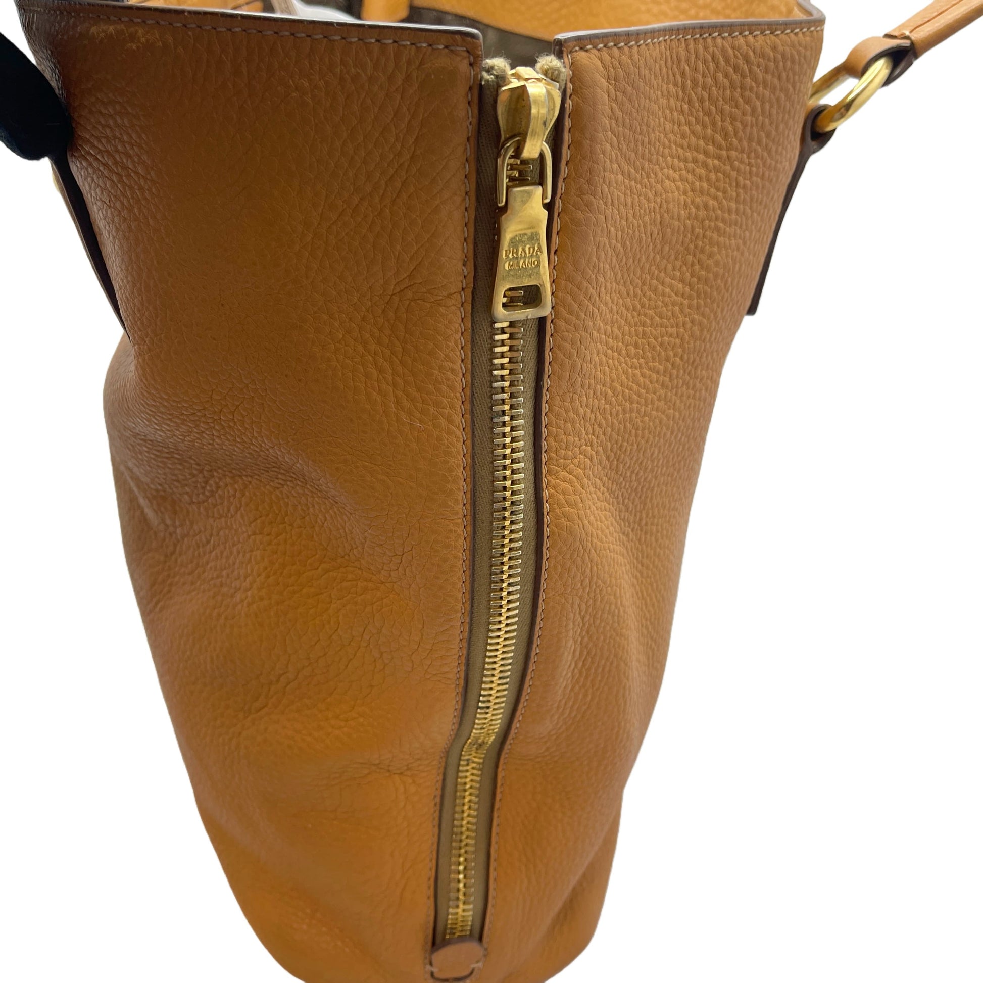 PRADA Leather Tote Bag Tote Bag