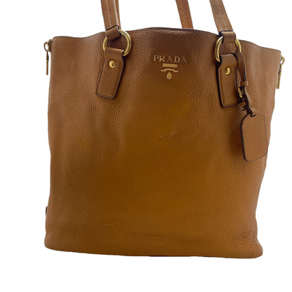 PRADA Leather Tote Bag Tote Bag