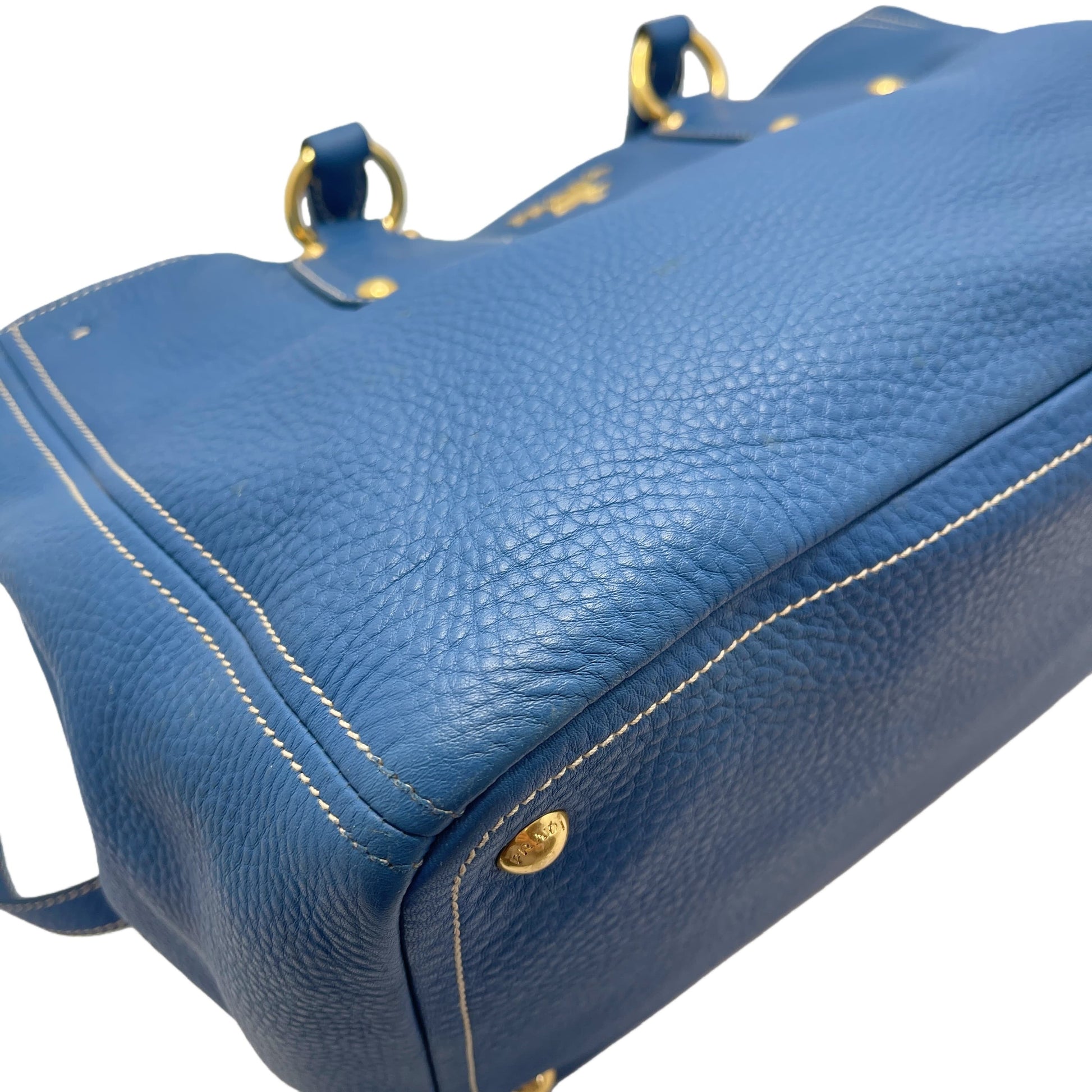 PRADA Leather 2-way Shoulder Bag Shoulder Bag